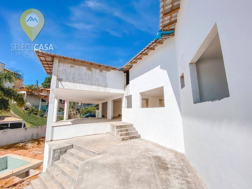 Imagem 9 de 24 de Casa No Condomínio Aldeia Da Praia Em Guarapari 4 Suítes - Ca0334