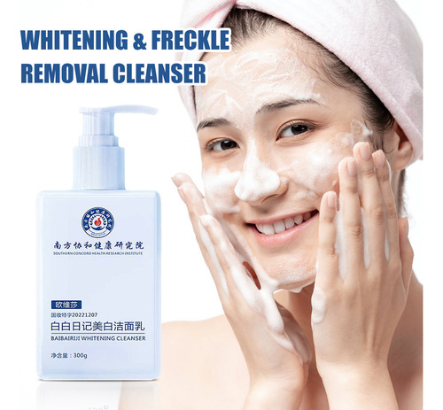 Limpiador Facial Blanqueador F Para Reducir Las Manchas, Sen