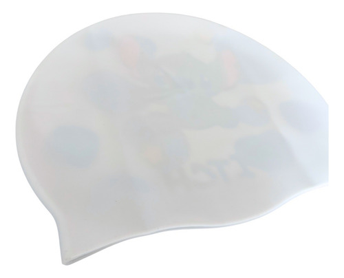 Gorra De Silicon Para Natación Estampada Stitch Blanco Stitch Adulto
