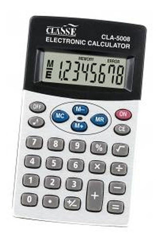 Calculadora Classe De Bolso Pequena 8 Dígitos Cla-5008