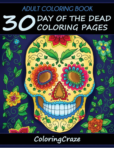 Libro Físico En Inglés Para Colorear Para Adultos 30 Day