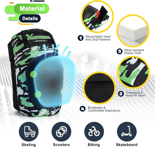 Patines En Línea Ajustables Para Niños Y Jóvenes Con Juego D