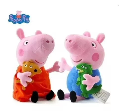 George de Pelucia Desenho Peppa Pig 18cm - Pelúcias HAS Brasil