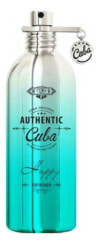 Perfume Mujer Cuba Authentic Happy Edp 100ml