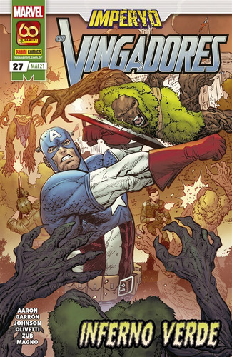 Os Vingadores Vol. 27, de Johnson, Phillip Kennedy. Editora Panini Brasil LTDA, capa mole em português, 2021