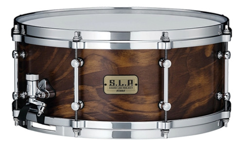 Caixa Bateria Tama Lsp146wss 14 X6 Slp Fat Spruce Cor Do Casco Marrom