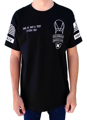 Camiseta Owsla Freelife This Is Not A Test La Los Angeles Ca