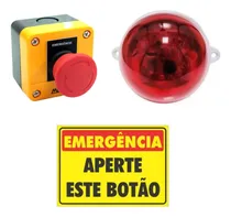 Comprar Alarme Audiovisual Pne Pcd Bivolt Emergencia Nbr 9050 Abnt