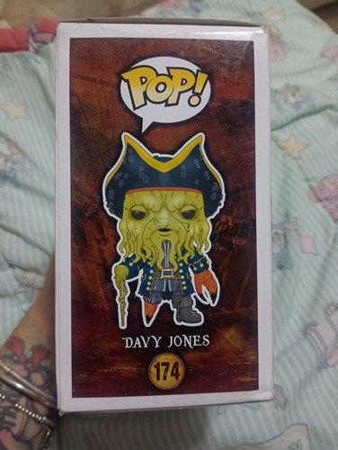 Funko Pop Davy Jones #174 Piratas Del Caribe (Usado)