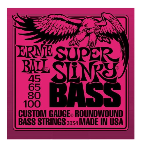 Encordado P/ Bajo Ernie Ball Slinky 040/095 O 045/100 