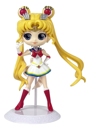 Boneco Figure Qposket Sailor Moon - Serena Md2 S/ Cx