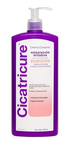 Cicatricure Hidratación Intensiva Anti-estrías 400ml