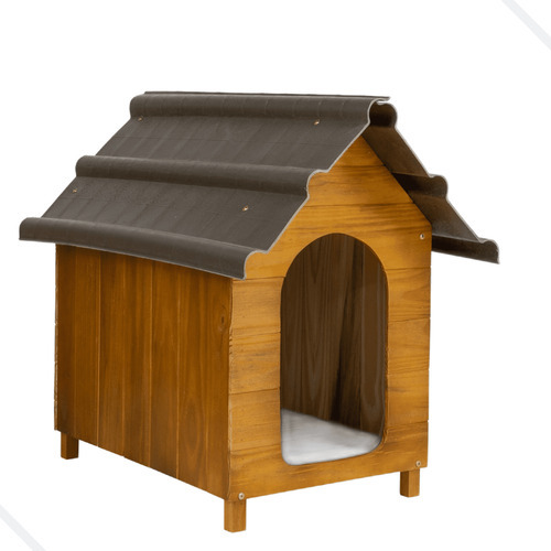 Casinha Casa De Madeira Pet Para Cachorro Cães Ecológico N2