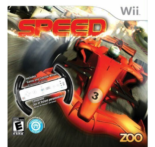 Jogo Wii Speed E Custom Wheel Volante Nintendo Wii Zoo Games
