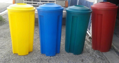Papeleras Plástica Con Tapa 150 Lts. Multiuso Precio Fabrica