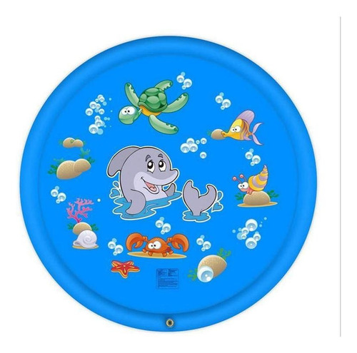 Alfombra De Juego Inflable De 100 Cm Splash Pad Aspersor