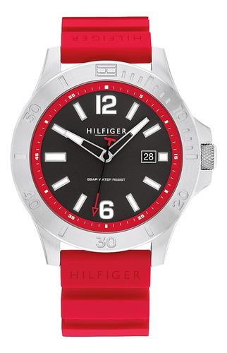 Reloj Tommy Hilfiger Para Hombre Con Caja De Acero Inoxidabl