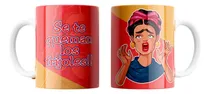Comprar Taza Ceramica Frida Kahlo #8 Blanco Frida Kahlo