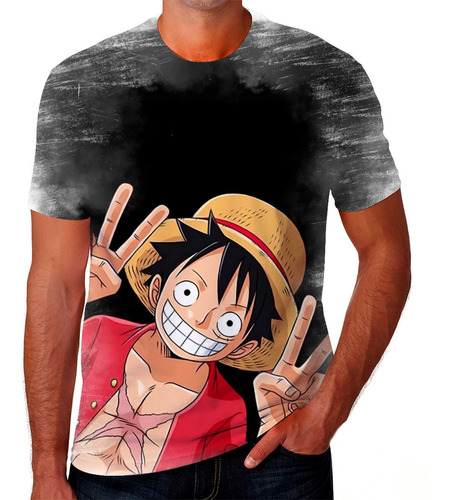 Camiseta Camisa One Piece Monkey D Luffy Envio Rapido 09