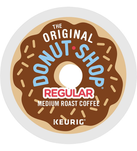 Cápsulas De Cafe Donut Shop Regular, Medio, 10 Uds.