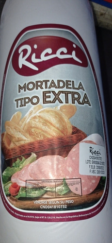 Mortadela Tipo Extra Ricci