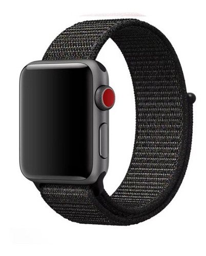 Correa Para Apple Watch Nylon Premium Series Gym Time