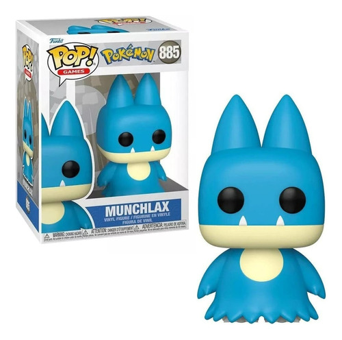 Funko Pop! Games: Pokémon - Munchlax #885 Original