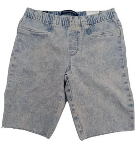 Short Bermuda Jean Calvin Klein Niña - Celeste