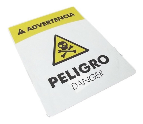 Imagen 2 de 2 de Aviso Señal Peligro Advertencia 21x16 Señalizacion Exteriore