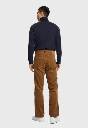 Pantalón De Pana De Corte Recto Hombre Esprit 093ee2b302