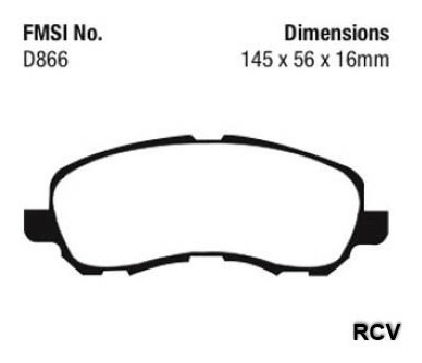 Balatas Disco  Delantera Para Mitsubishi Eclipse   2008