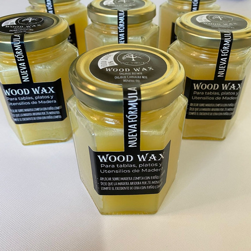 Imagen 3 de 4 de Cera De Carnauba Y Abejas, Sellador Para Maderas Y Cueros.