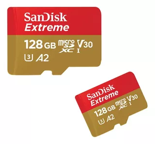 Sandisk 128gb A2 Microsdxc Class 10 Extreme Camaras 4k