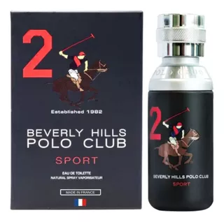 Perfume Beverly Hills Polo Club For Men Nº 2 100ml - Selo Adipec