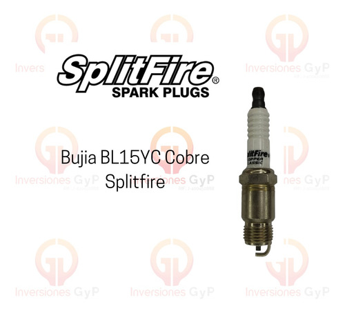 Bujia Bl15y De Cobre Splitfire