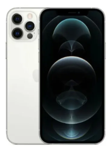 Apple iPhone 12 Pro Max (128 Gb) - Prateado Bateria100%+nf