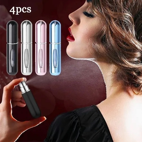 Imagen 9 de 10 de 4 Pcs Atomizador De Perfume, Botellas De Perfume 5ml Viaje