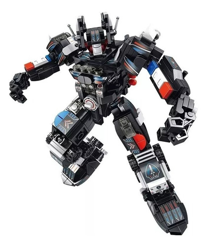 Robot Swat Policia 12 En 1 Bloques Compatibles Lego