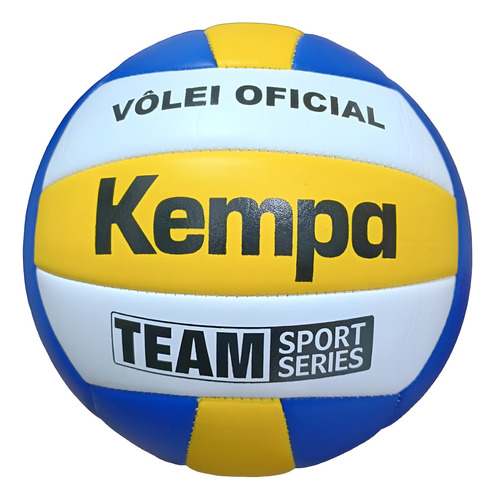Bola De Volei Kempa Team Sports Series Cor Amarelo/azul