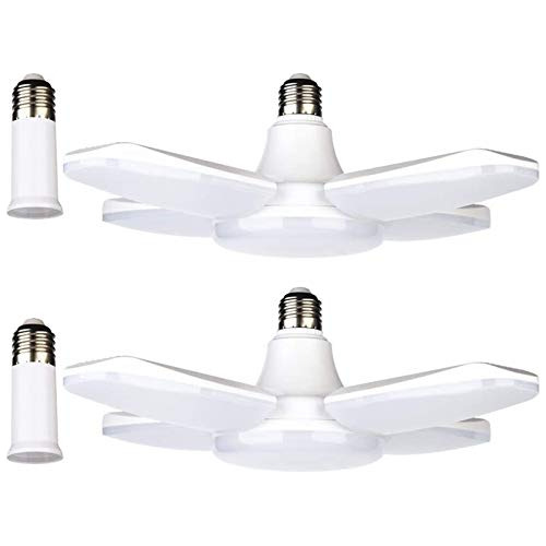 Luz De Garaje Led, Paquete De 2, 60w, Luces De Taller L...