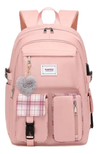 Acmebon Girl Roomy Fashion Mochila Para Portátil Mochila