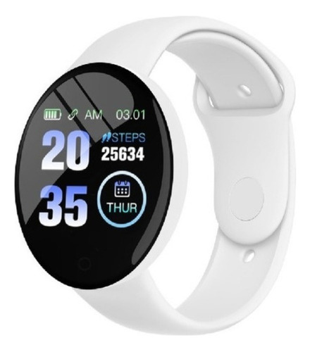 Smartwatch Reloj Inteligente D18 Monitor Cardíaco 