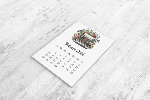 Kit Imprimible Diseños Calendarios Almanaques 2024 P13
