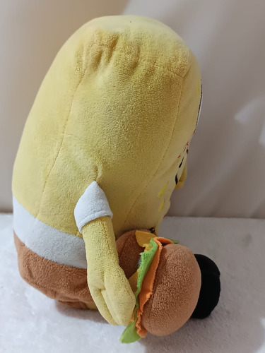 Peluches Bob Esponja Bootleg 35cm (detalles). Amarillo (Usado)