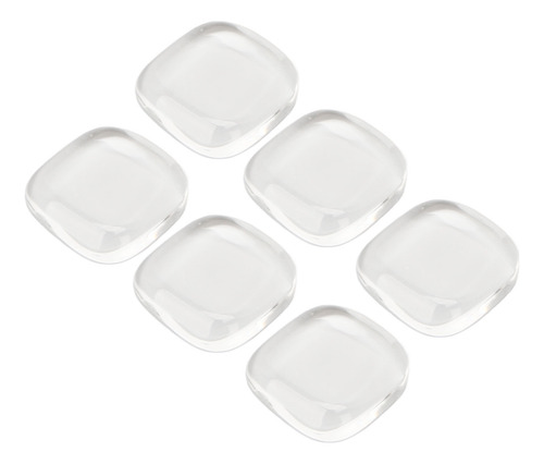 Tarjeta De Color De Uñas Transparente, 50 Unidades, Vidrio S