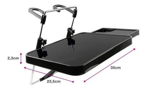 Bandeja Para Auto Soporte Tablet Noga Car Desk 1 Apoya Vasos