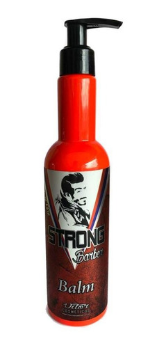 Balm Pós Barba Strong Barber 300g - Hidrata E Modela Fios