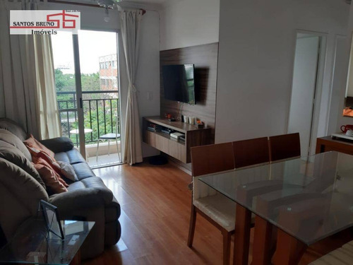 Apartamento Com 3 Dormitórios À Venda, 60 M² Por R$ 345.000,00 - Piqueri - São Paulo/sp - Ap3597