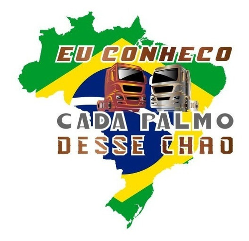 Imagem 3 de 4 de Camiseta Para Caminhoneiro- Eu Conheço Cada Palmo Desse Chão