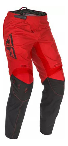 Calça Motocross Cross Fly F16  Vermelha Trilha Off Road